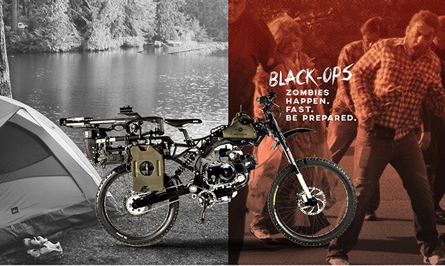 Motoped Survival Bike 生存摩托车加强版